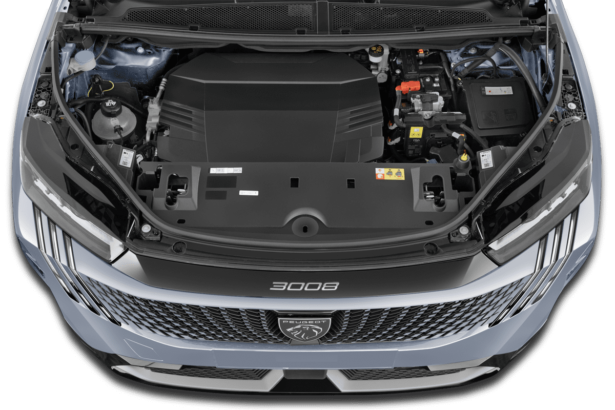 Motorraum eines Peugeot e-3008 