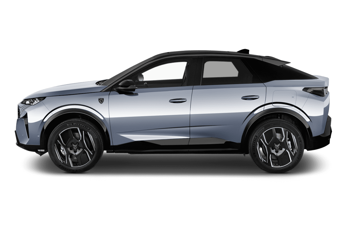 Seitenansicht eines Peugeot e-3008 
