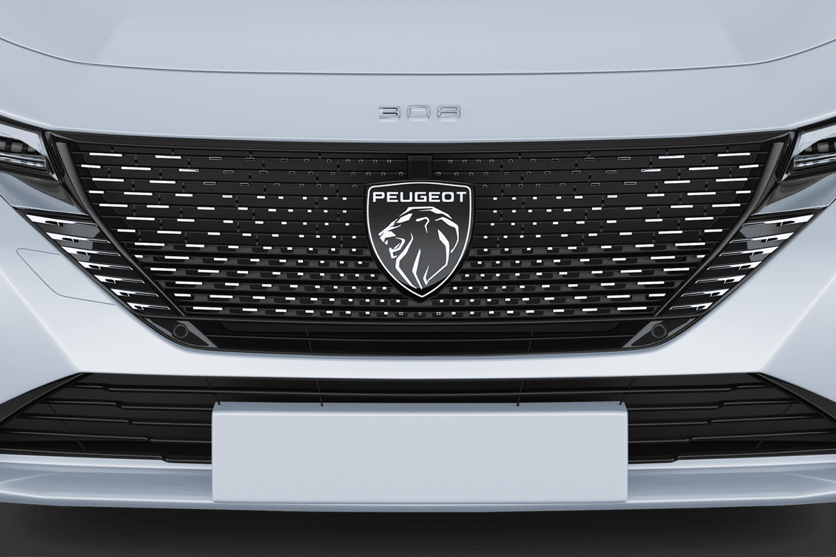 Kühlergrill eines Peugeot e308