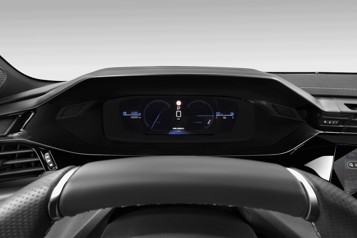 Kombiinstrument eines Peugeot e308
