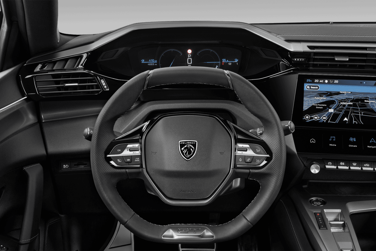 Lenkrad eines Peugeot e308