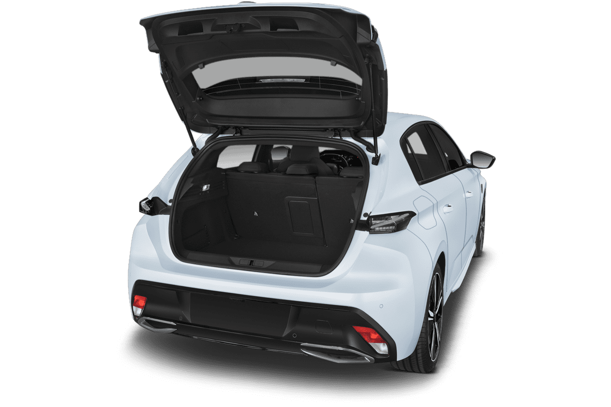 Kofferraum eines Peugeot e308