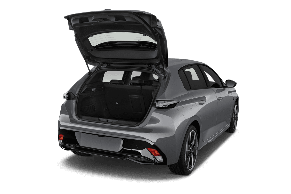 Kofferraum eines Peugeot e308