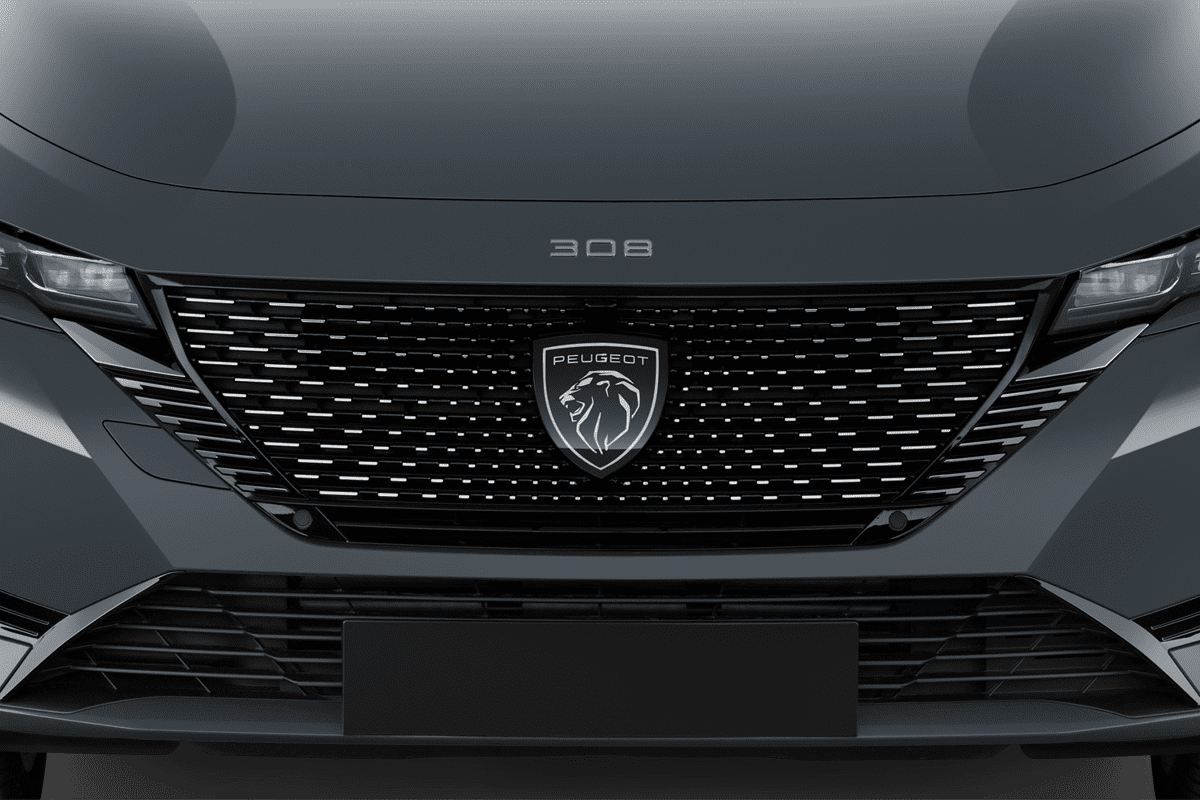 Kühlergrill eines Peugeot e308 SW