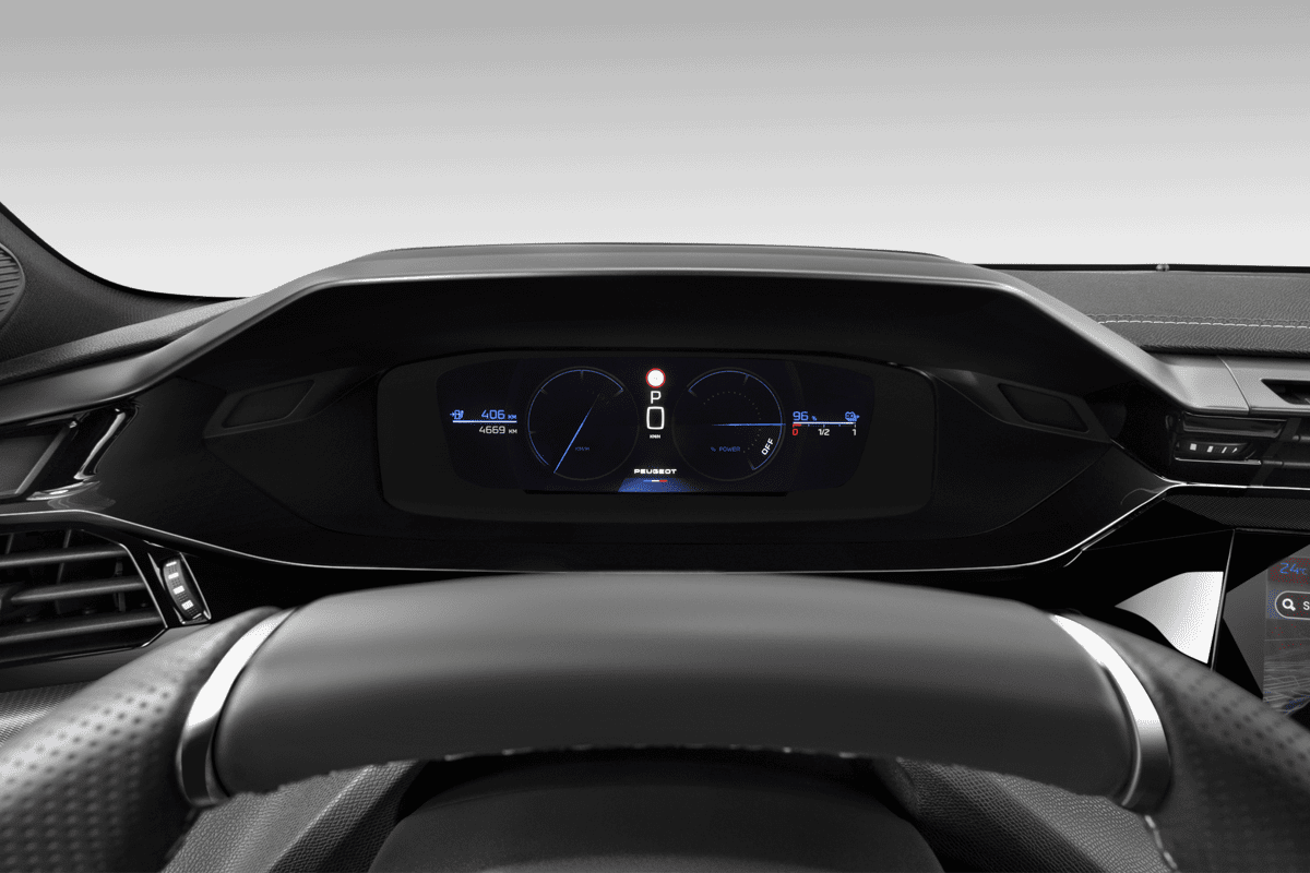 Kombiinstrument eines Peugeot e308 SW