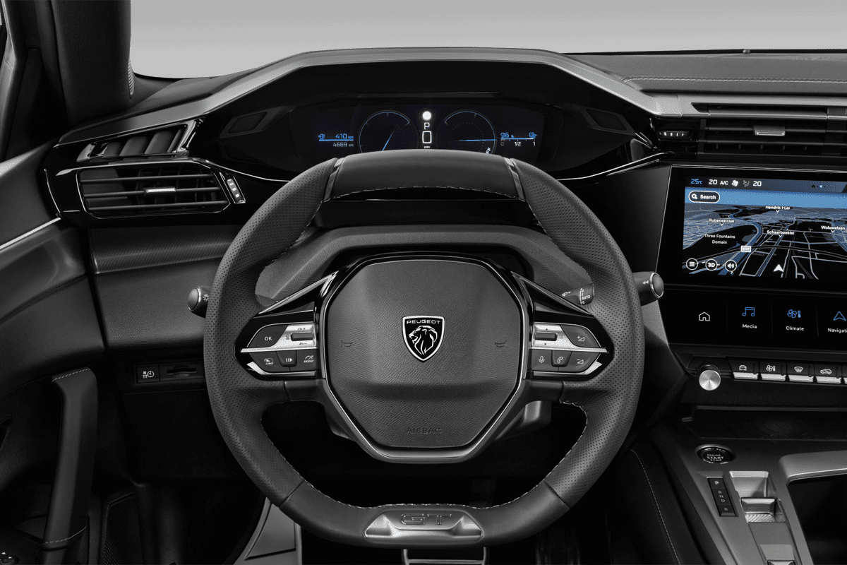 Lenkrad eines Peugeot e308 SW