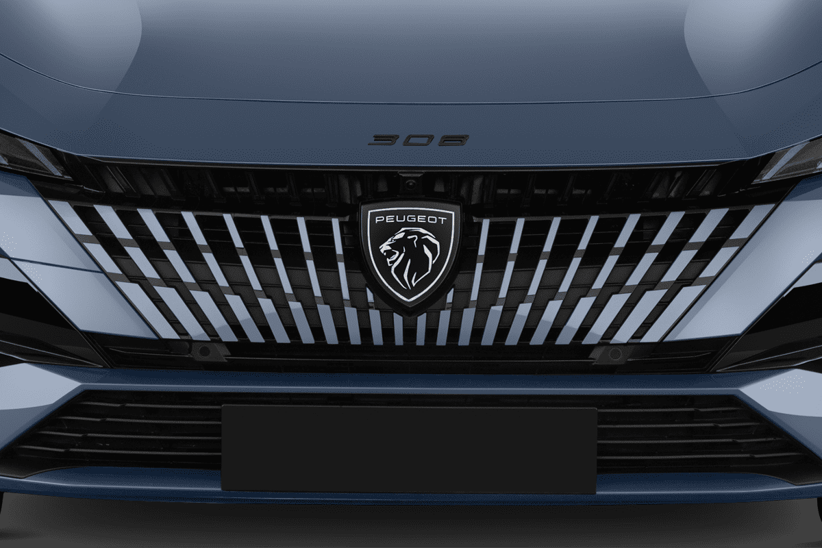 Kühlergrill eines Peugeot e308 SW