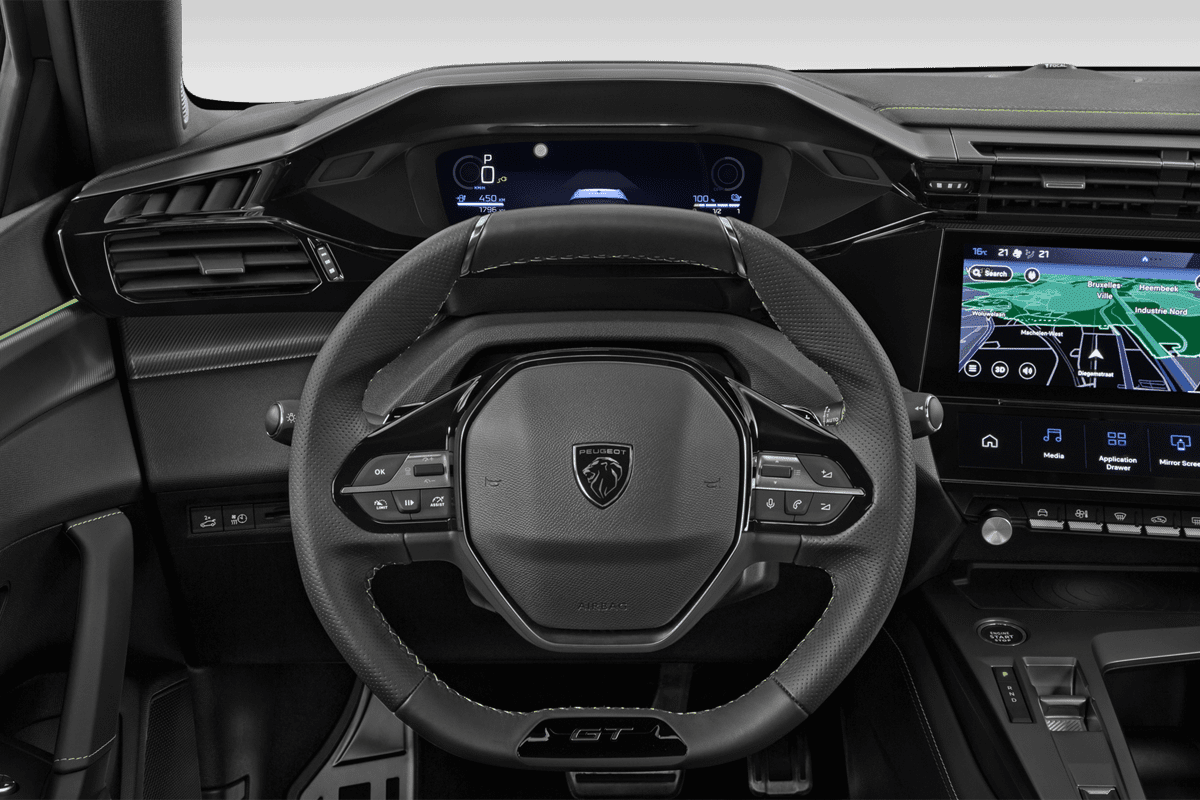 Lenkrad eines Peugeot e308 SW