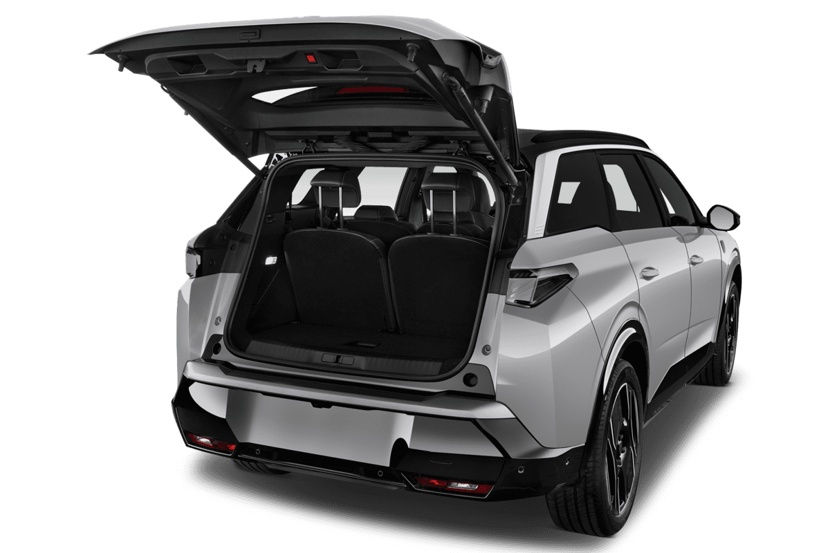 Kofferraum eines Peugeot E-5008 