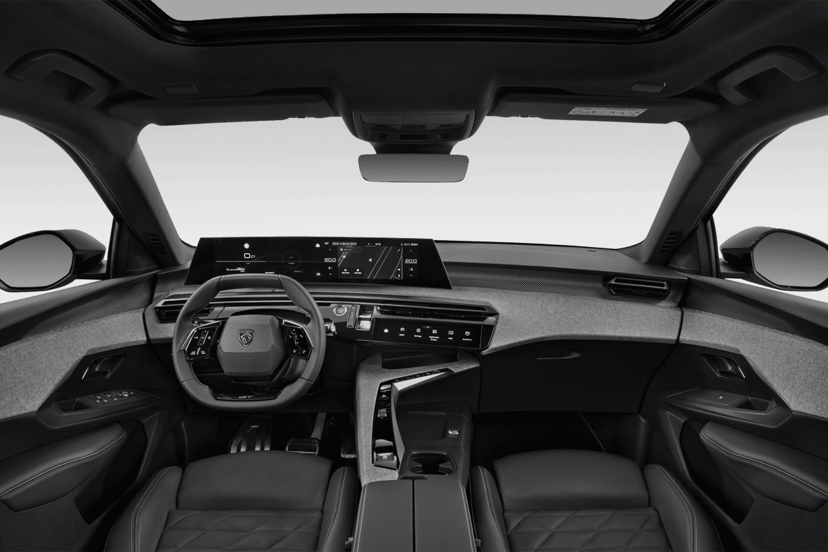 Armaturenbrett eines Peugeot e-5008  (KI-generiert)