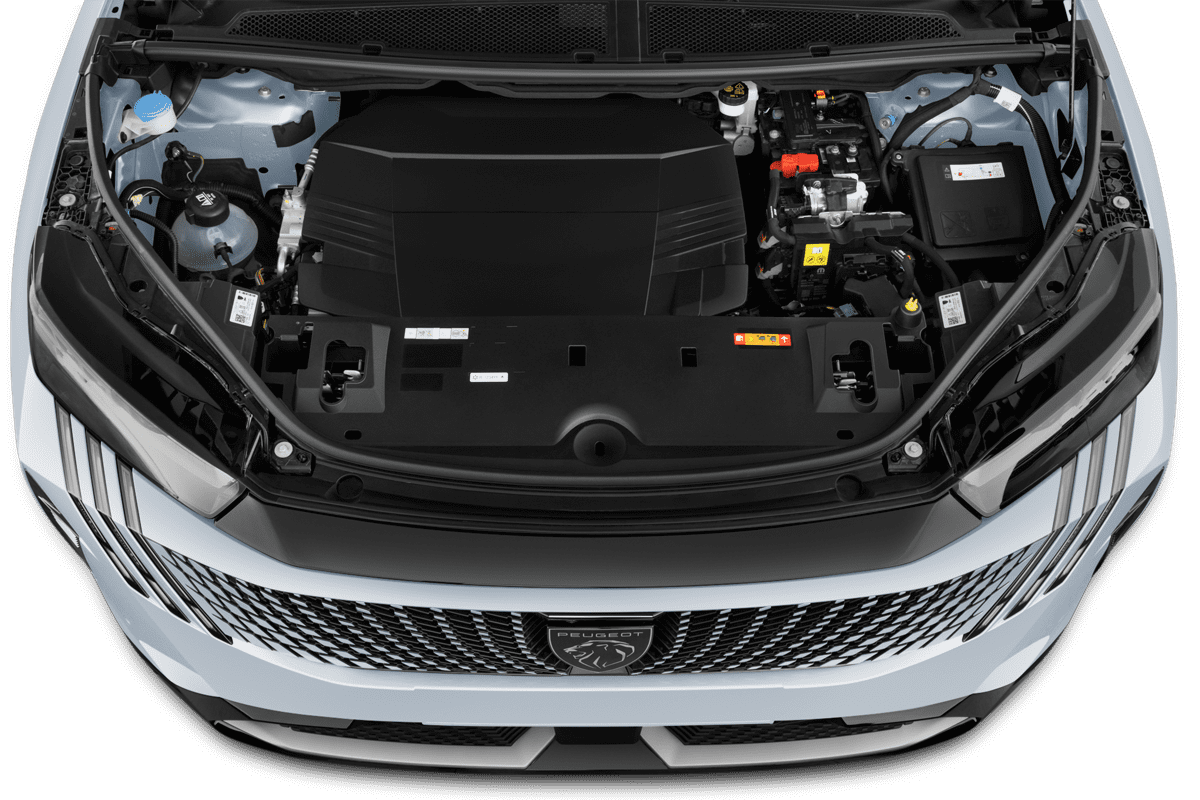 Motorraum eines Peugeot e-5008  (KI-generiert)
