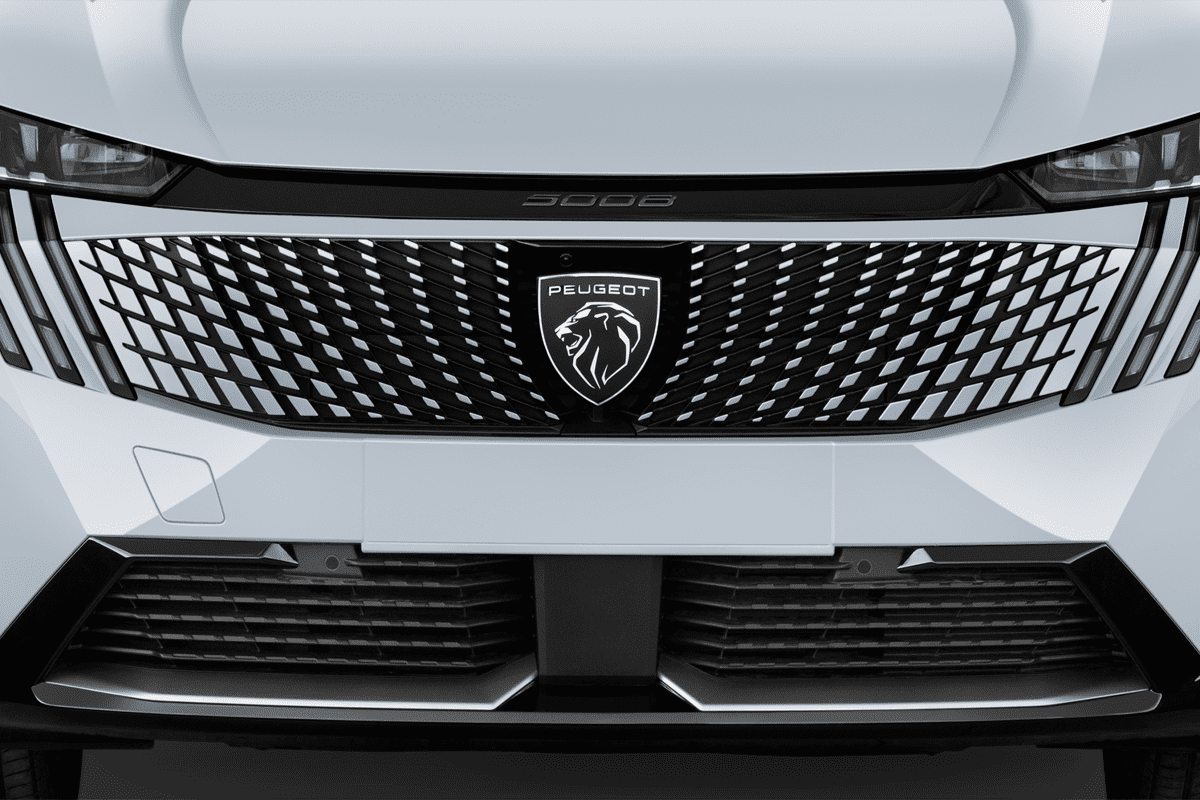 Kühlergrill eines Peugeot e-5008  (KI-generiert)