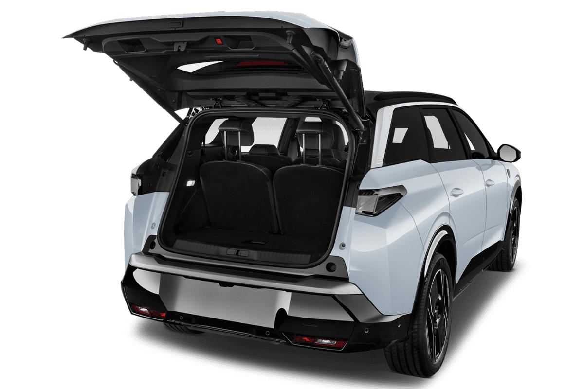 Kofferraum eines Peugeot e-5008  (KI-generiert)