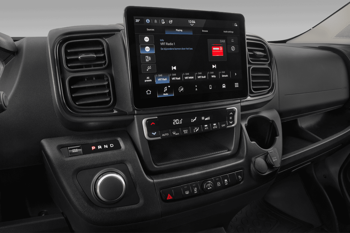 Audiosystem eines Peugeot e-Boxer