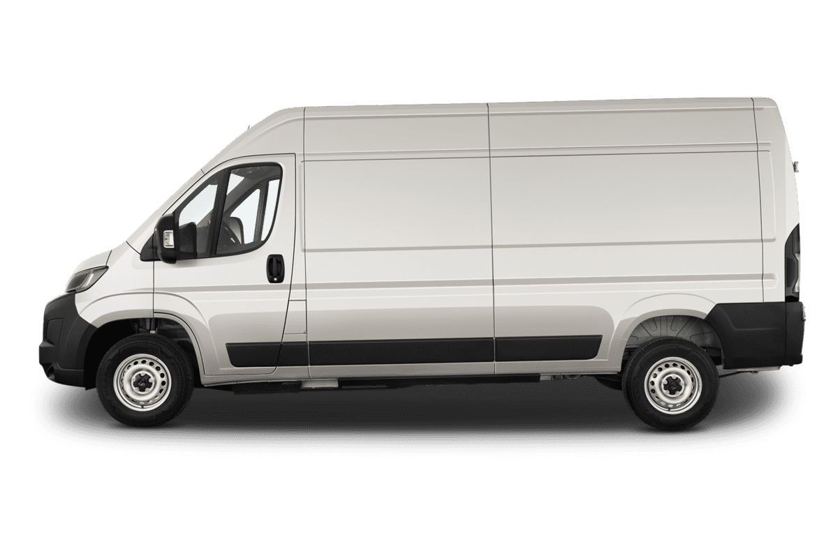 Seitenansicht eines Peugeot e-Boxer