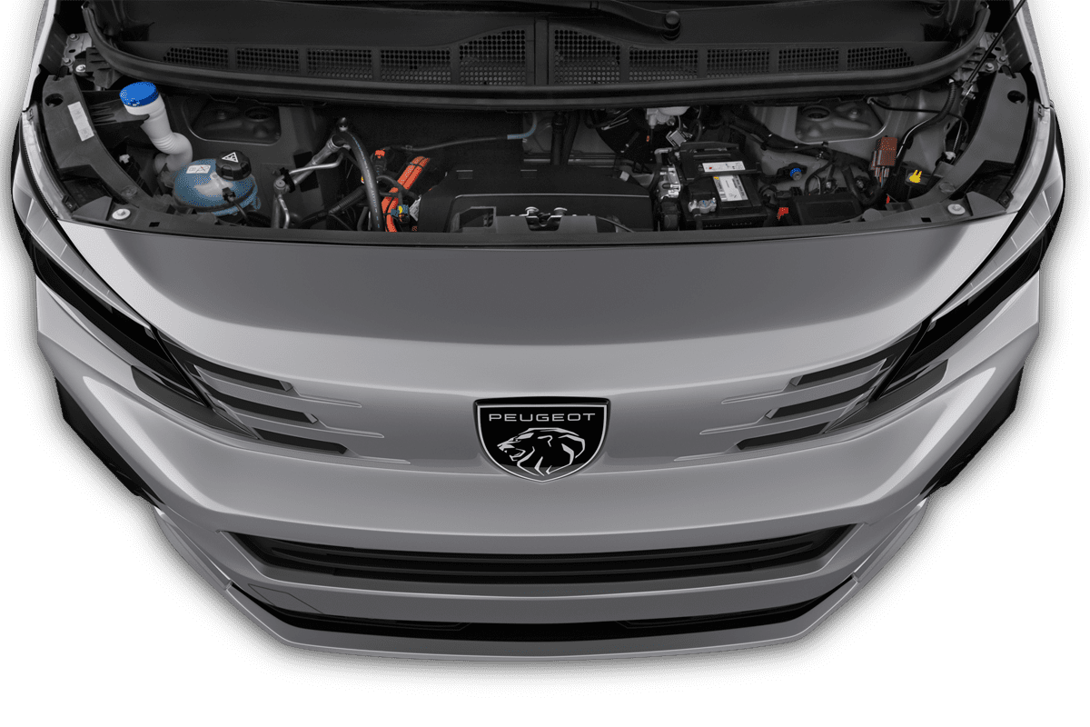Motorraum eines Peugeot E-Expert Kastenwagen 