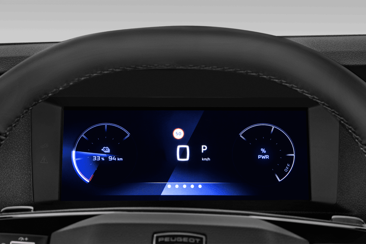Kombiinstrument eines Peugeot E-Expert Kastenwagen 
