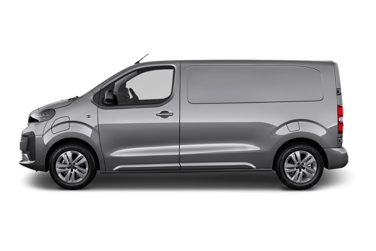 Seitenansicht eines Peugeot E-Expert Kastenwagen 