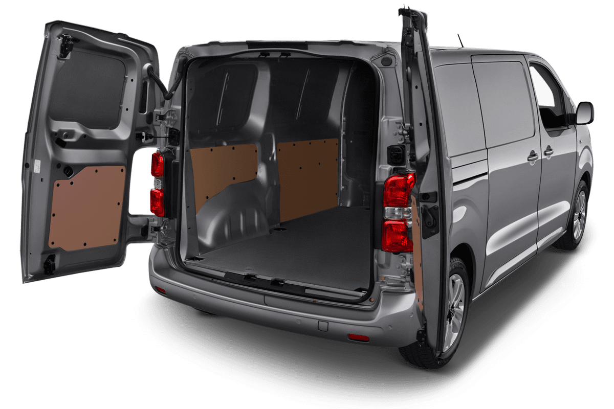 Kofferraum eines Peugeot E-Expert Kastenwagen 