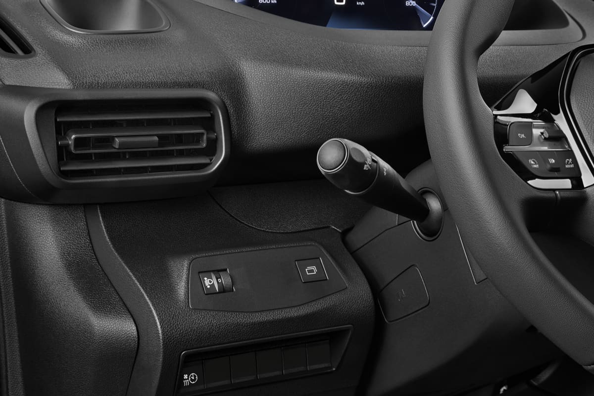 Lüftung eines Peugeot e-Partner Kastenwagen