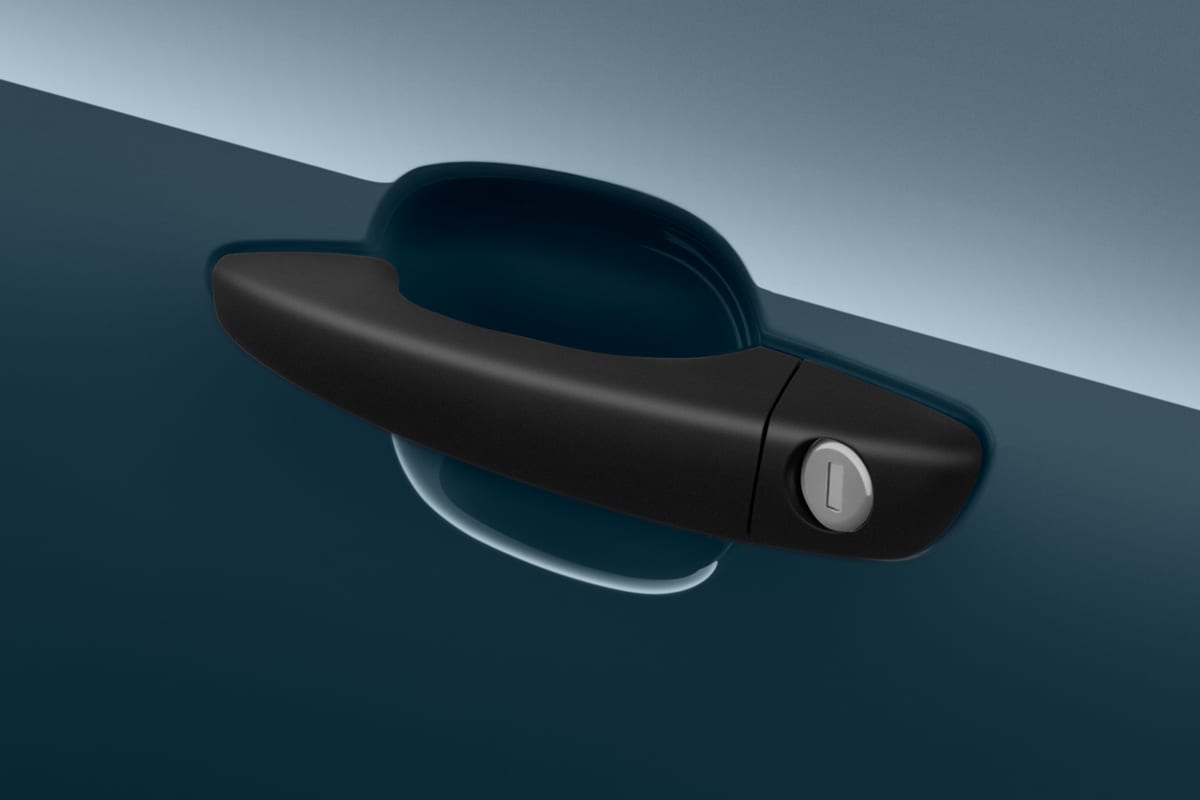 Türgriff eines Peugeot e-Partner Kastenwagen