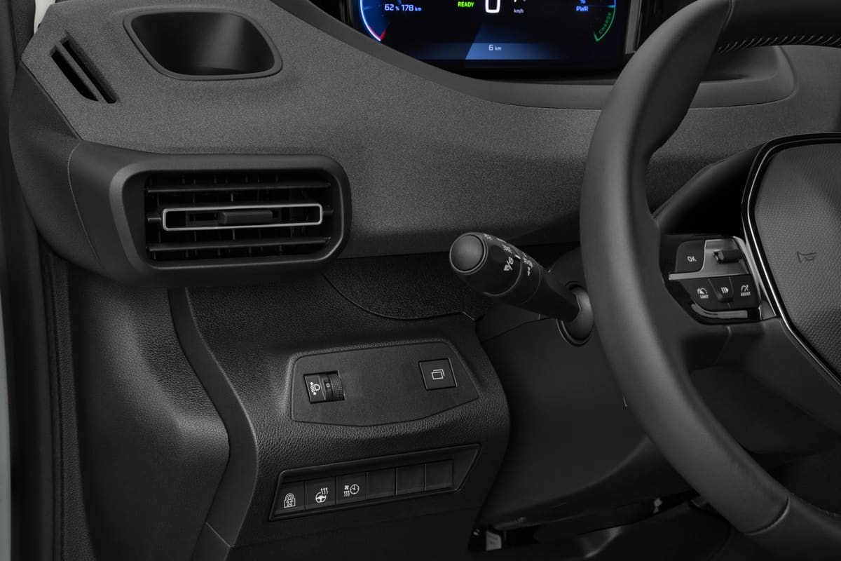 Lüftung eines Peugeot e-Rifter