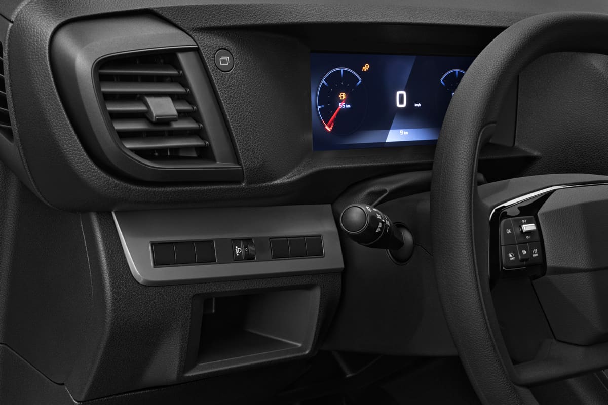 Lüftung eines Peugeot Expert Kastenwagen