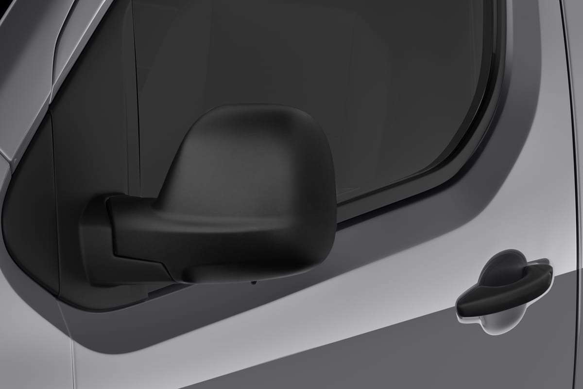 Rückspiegel eines Peugeot Expert Kastenwagen