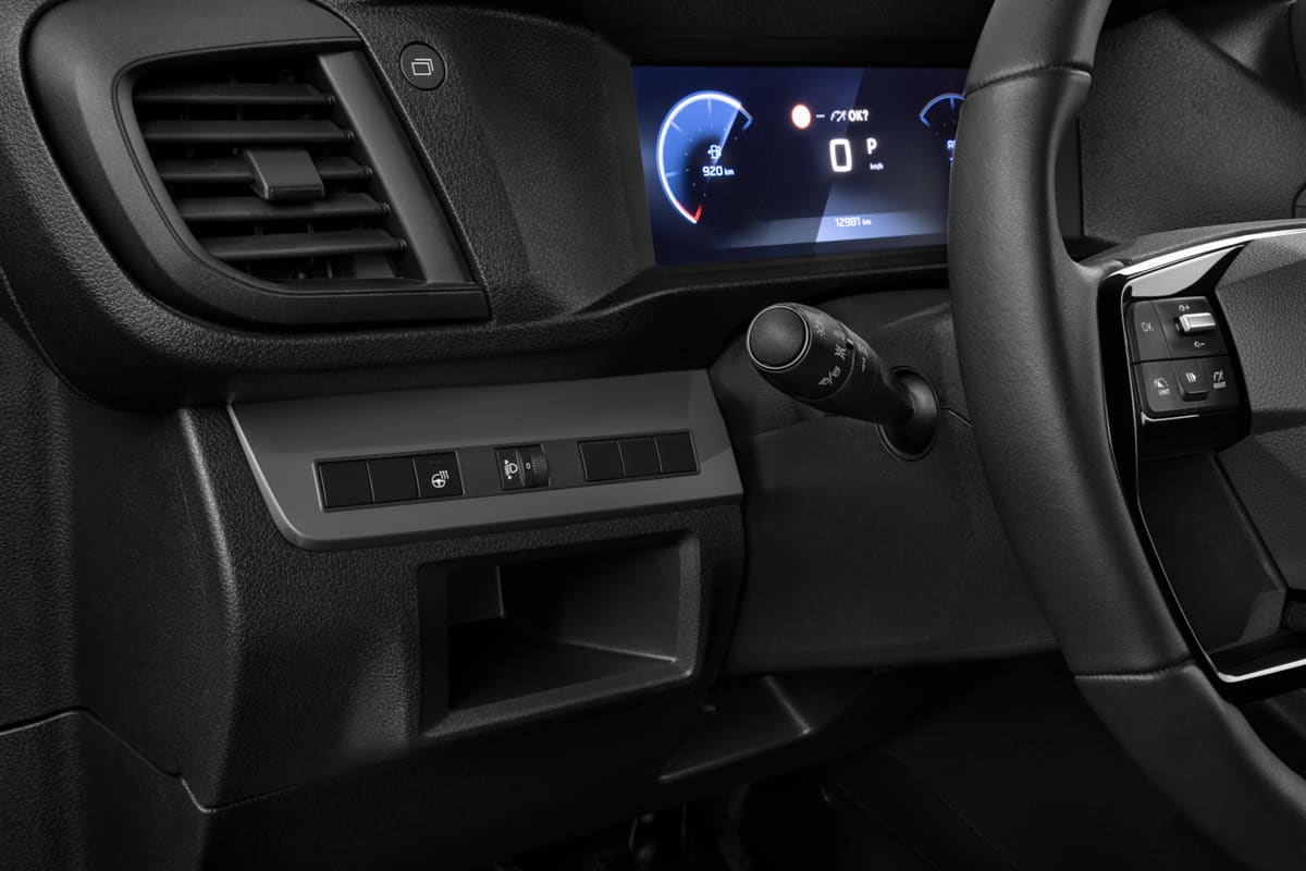 Lüftung eines Peugeot Expert verglaster Kastenwagen