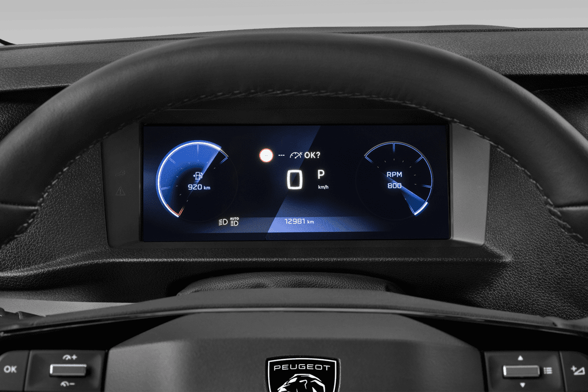 Kombiinstrument eines Peugeot Expert verglaster Kastenwagen