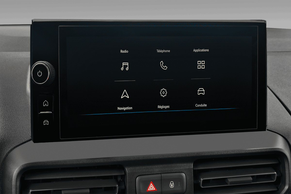 Audiosystem eines Peugeot Partner Kastenwagen
