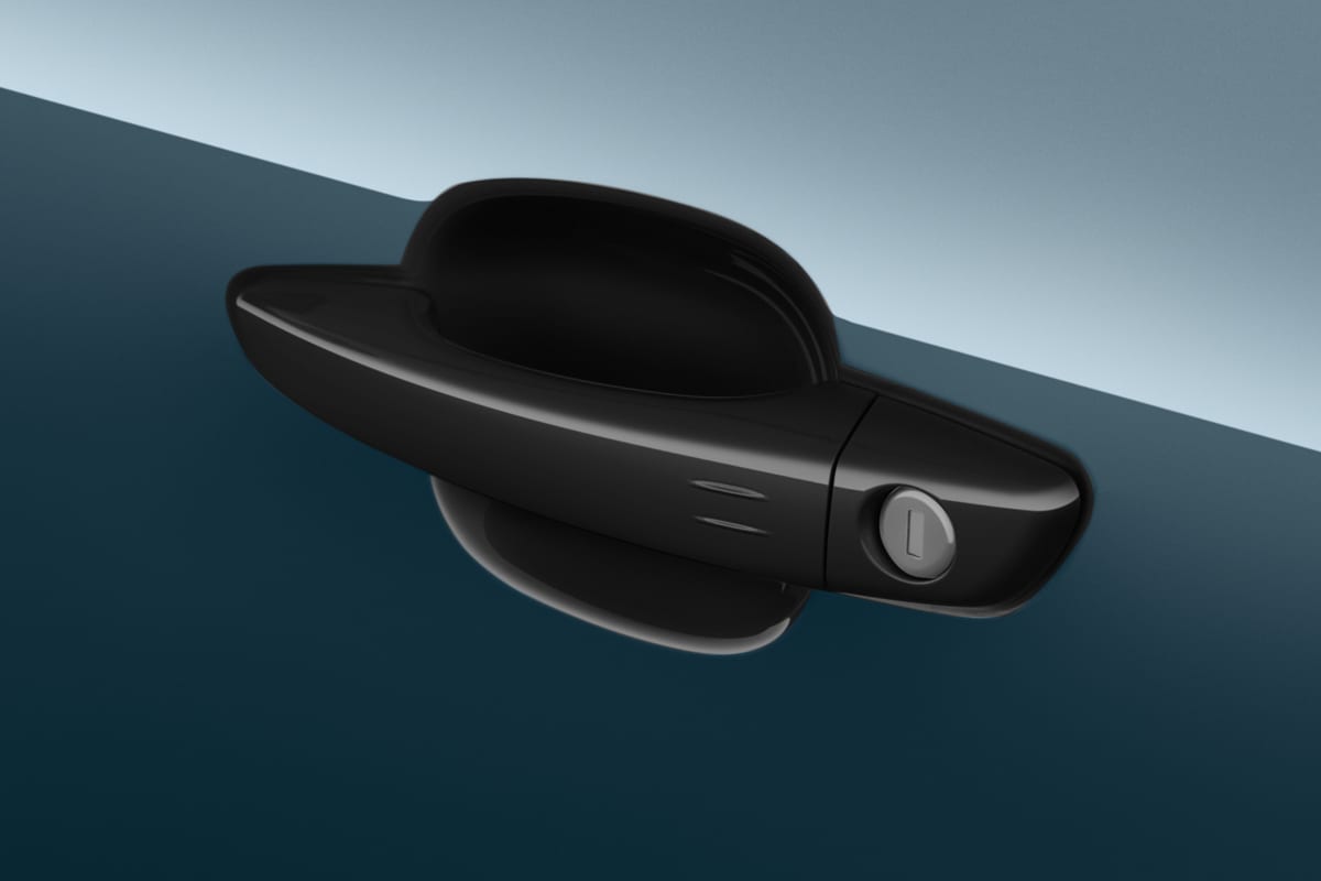 Türgriff eines Peugeot Partner Kastenwagen