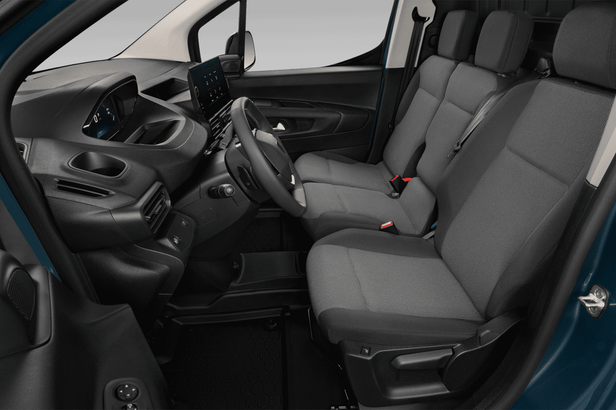 Vordersitze eines Peugeot Partner Kastenwagen