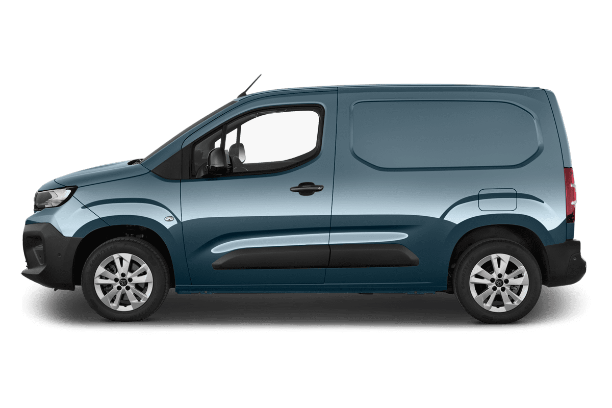 Seitenansicht eines Peugeot Partner Kastenwagen