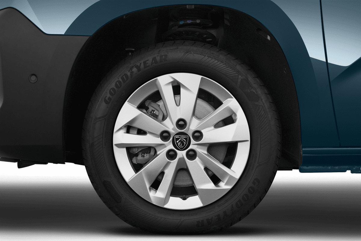 Radkappe oder Felge eines Peugeot Partner Kastenwagen