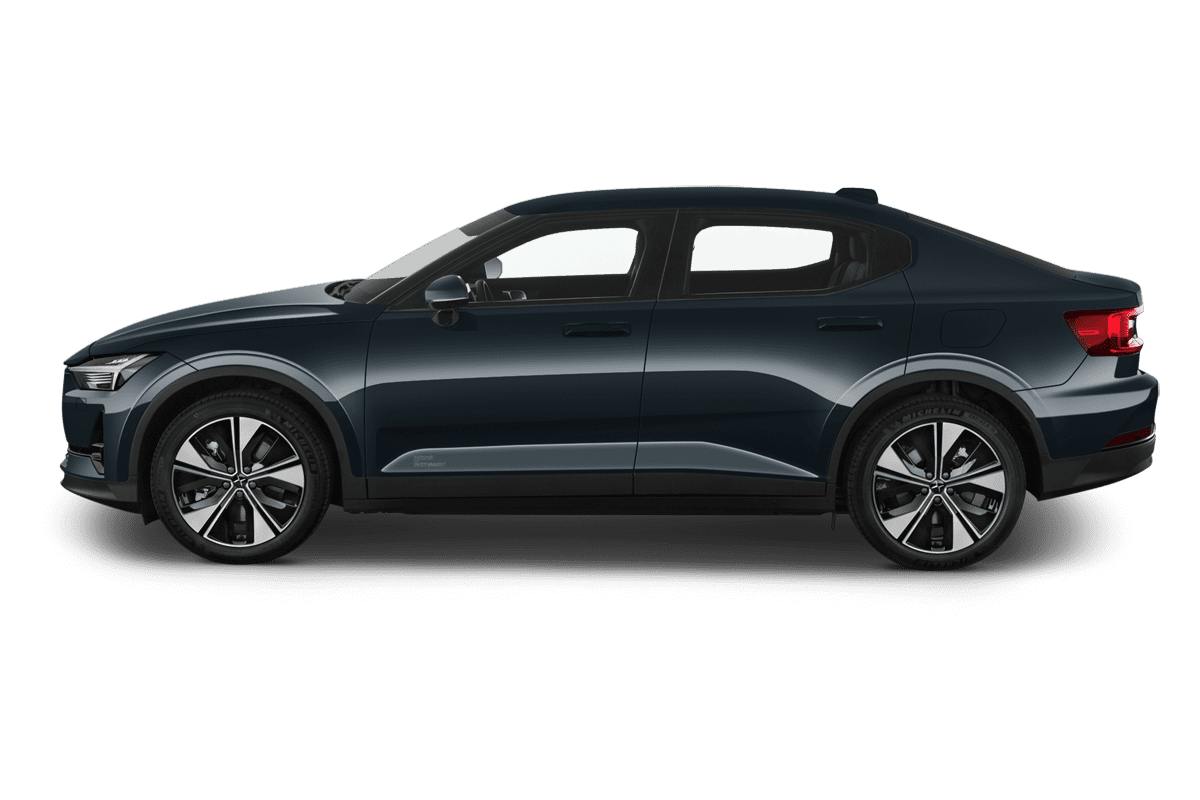 Seitenansicht eines Polestar 2