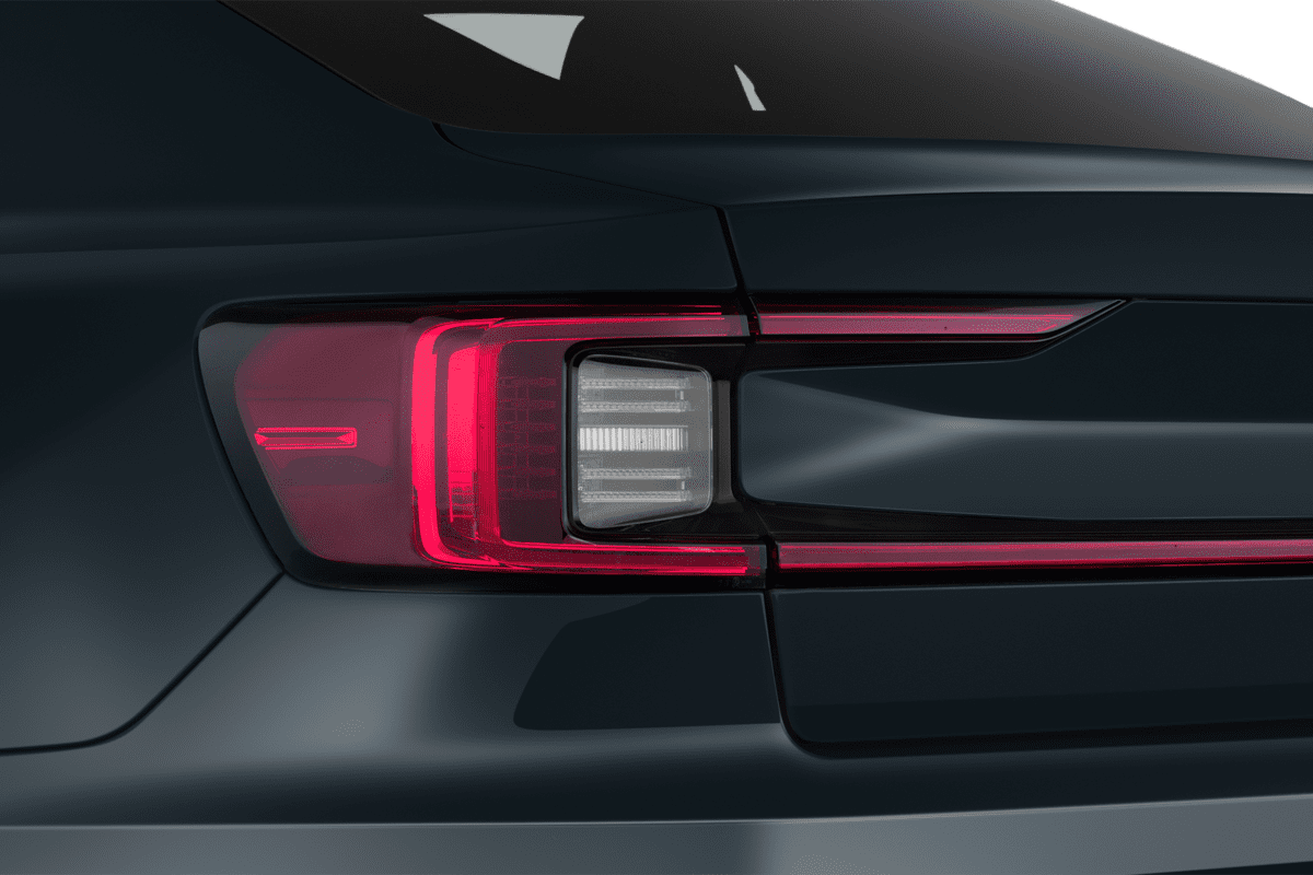 Heckleuchten eines Polestar 2