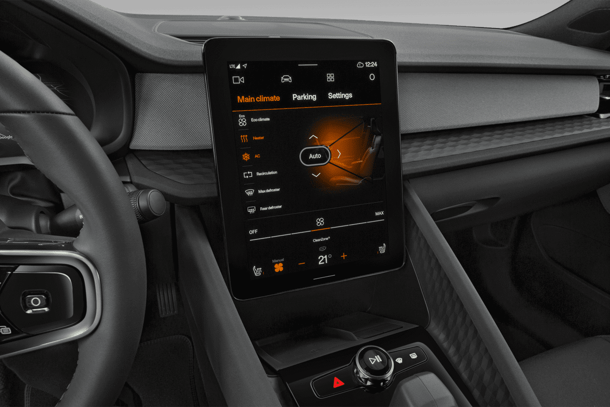 Klimasteuerung eines Polestar 2