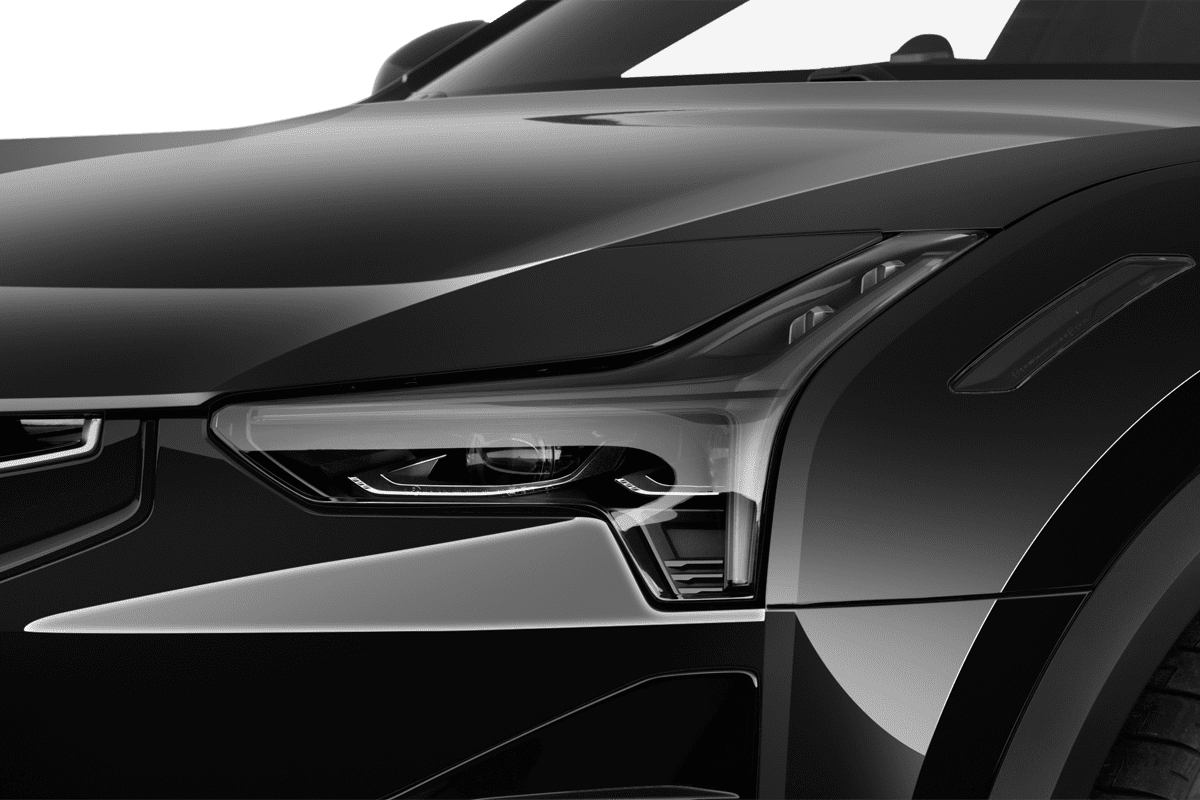 Frontscheinwerfer eines Polestar 3