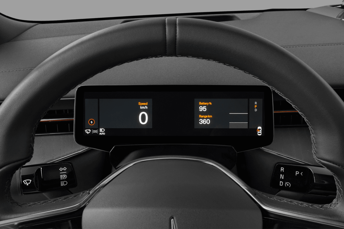 Kombiinstrument eines Polestar 3