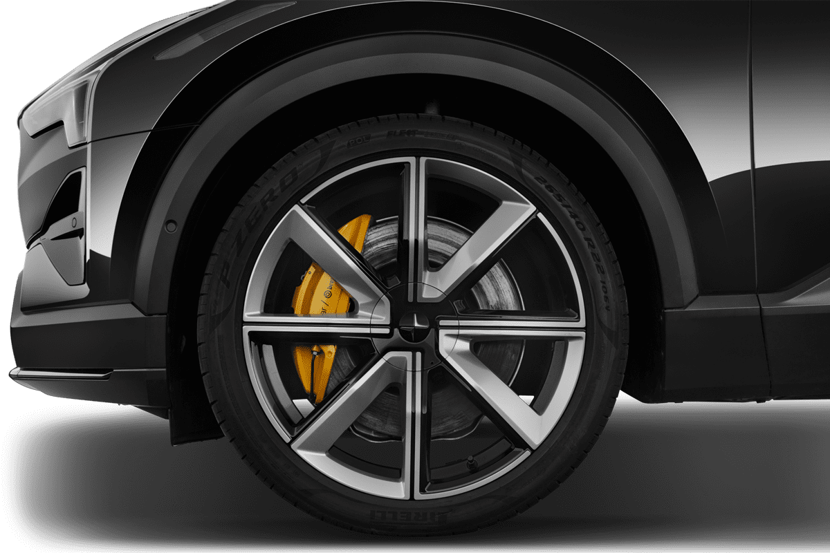 Radkappe oder Felge eines Polestar 3