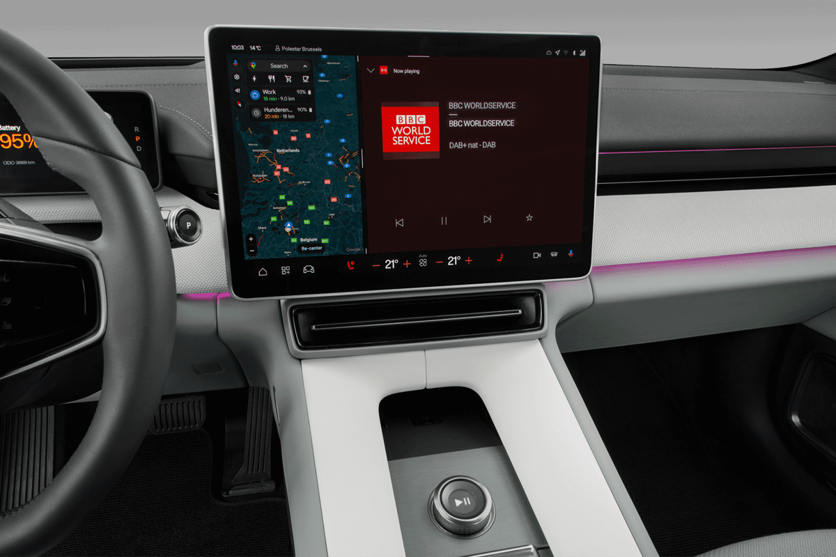 Audiosystem eines Polestar 4