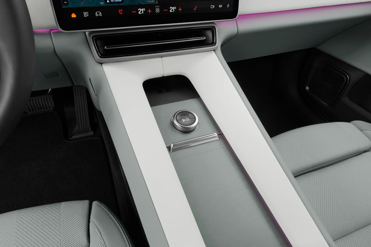 Schaltknüppel eines Polestar 4