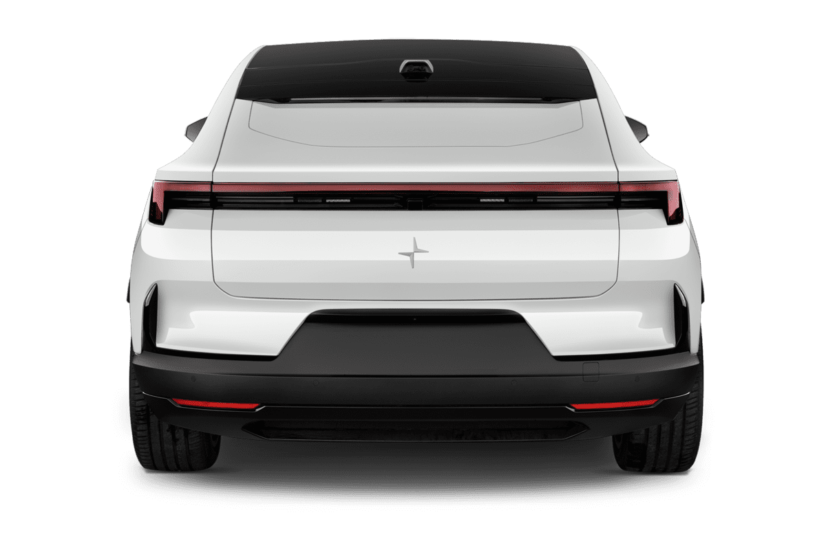 Heckansicht eines Polestar 4