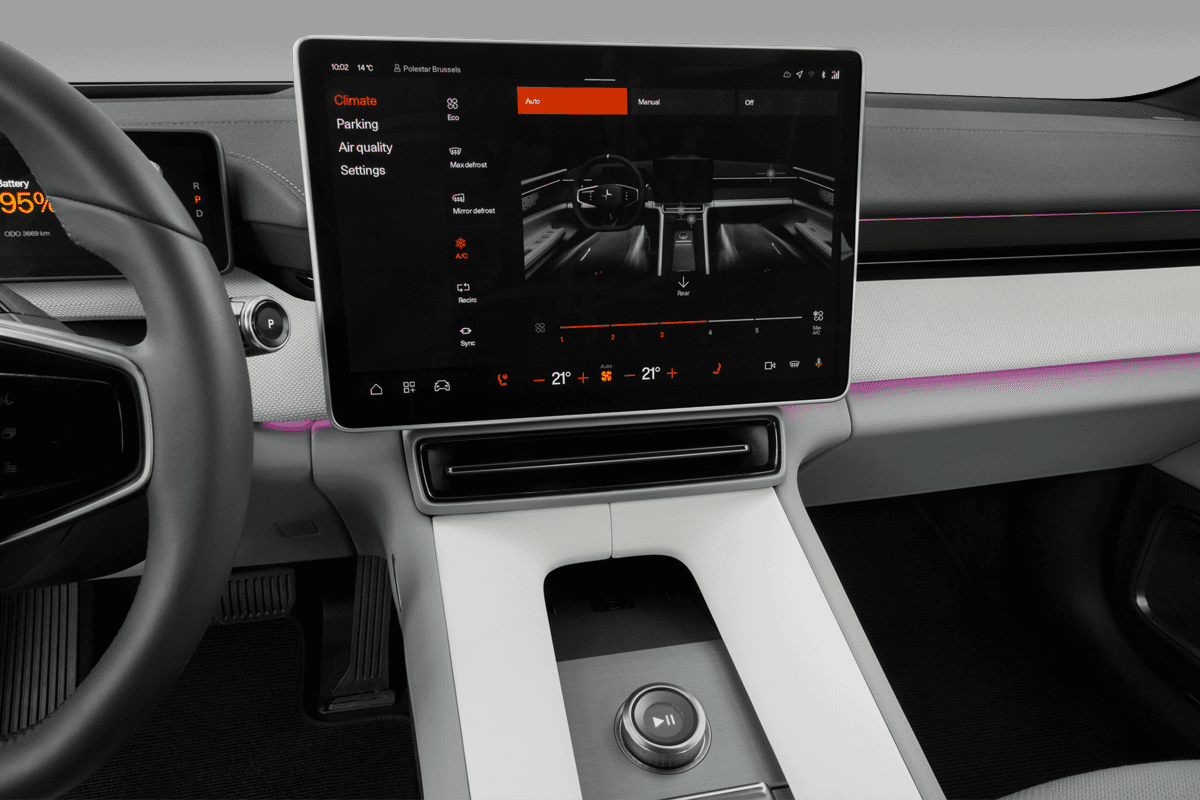 Klimasteuerung eines Polestar 4