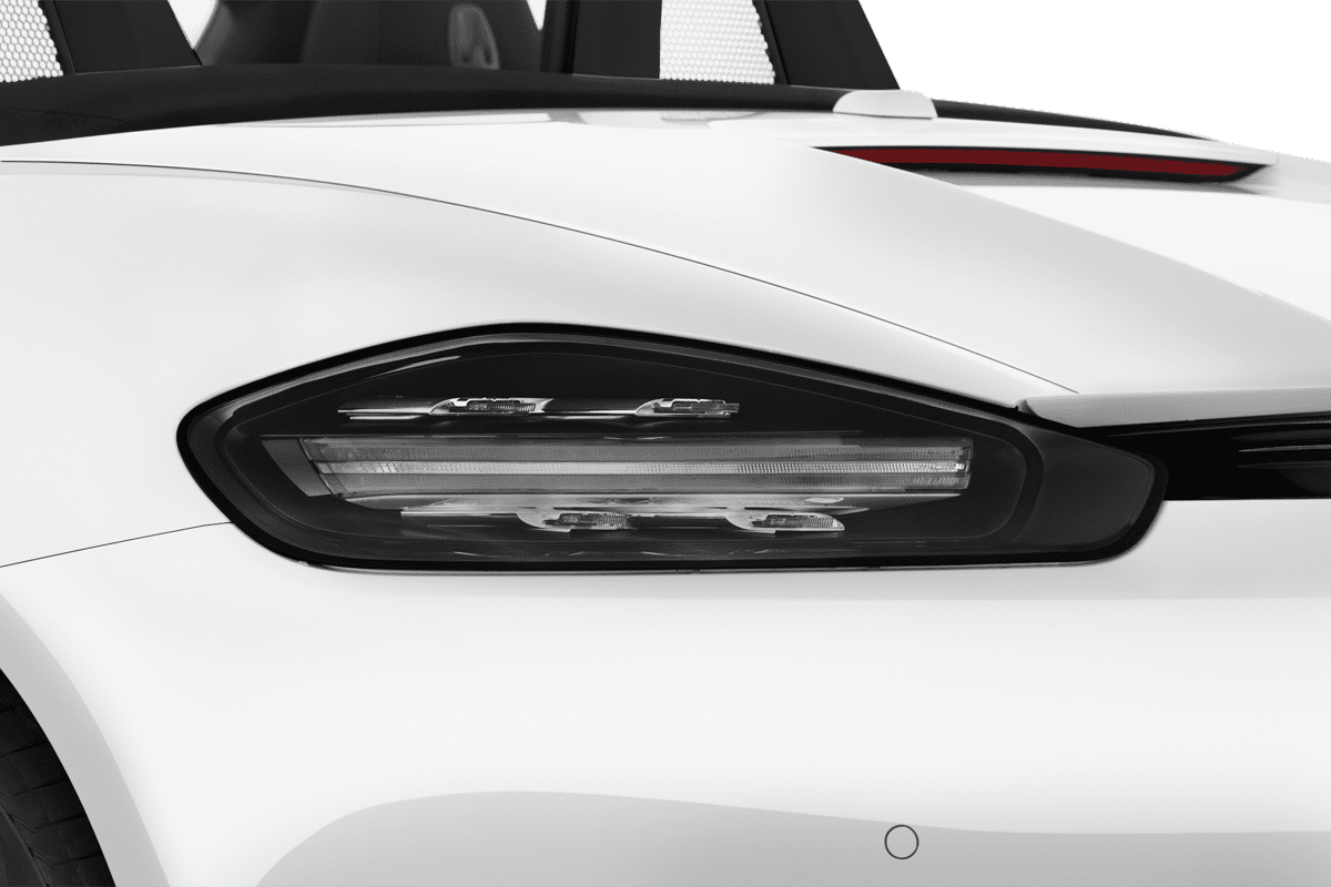 Heckleuchten eines Porsche 718 Boxster