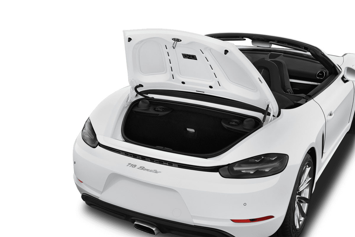 Kofferraum eines Porsche 718 Boxster