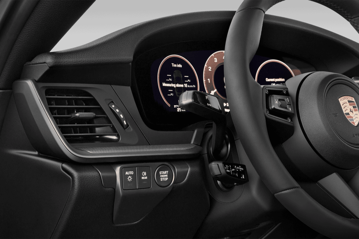 Lüftung eines Porsche 911 Cabriolet