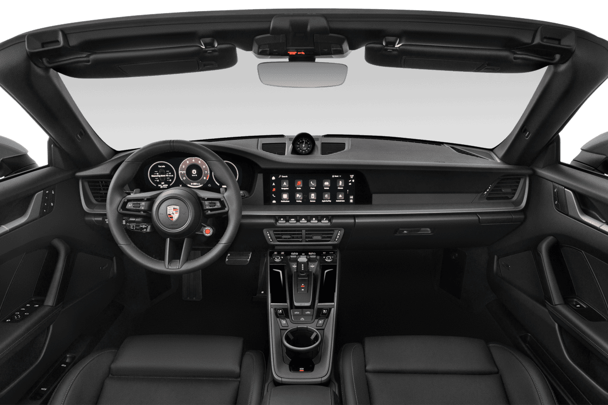 Armaturenbrett eines Porsche 911 Cabriolet