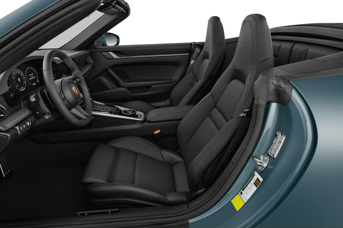 Vordersitze eines Porsche 911 Cabriolet